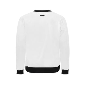 FF Minimalist Panda Fresh Men's Rib Cuff Crew Neck Sweatshirt