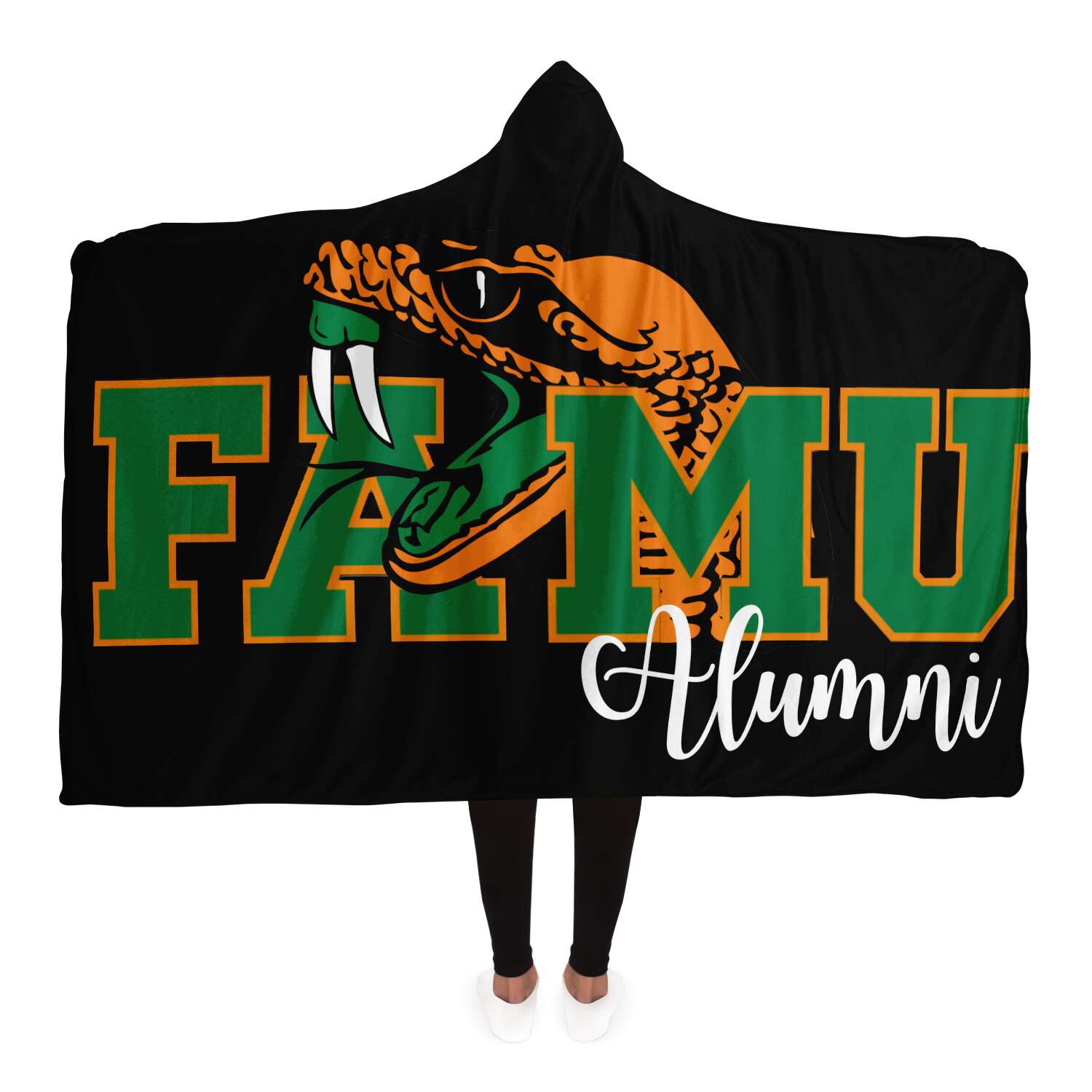 Rattler Alumni Hooded Blanket