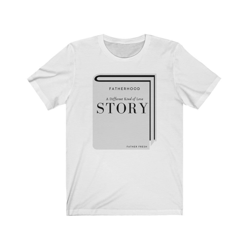 Fatherhood Story Jersey Short Sleeve Tee