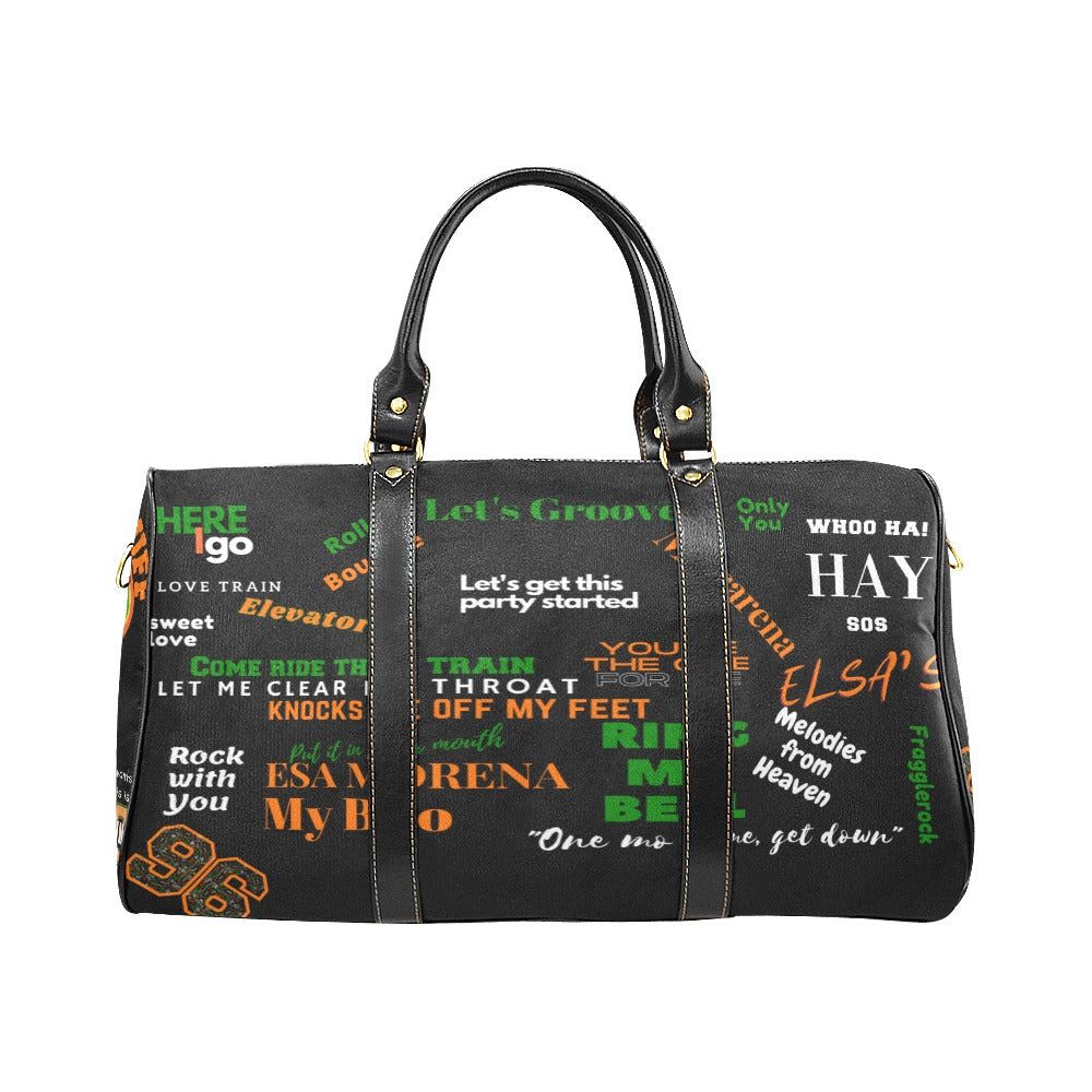 Tasha's Duffle New Waterproof Travel Bag/Large