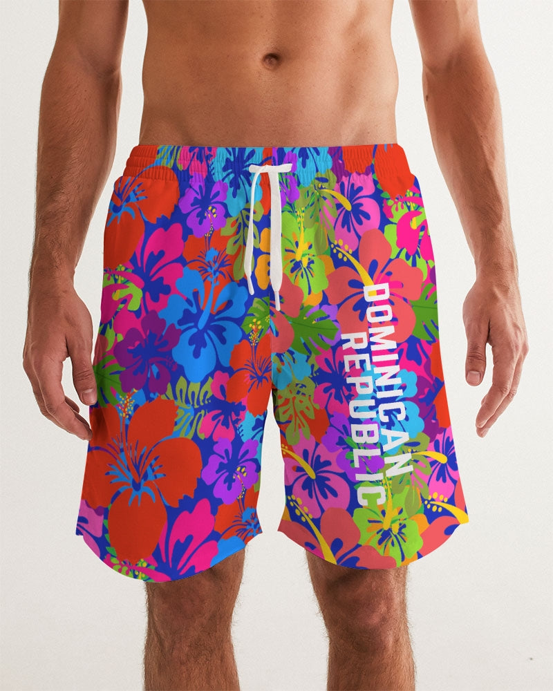 DR Flowers Men's Swim Trunk