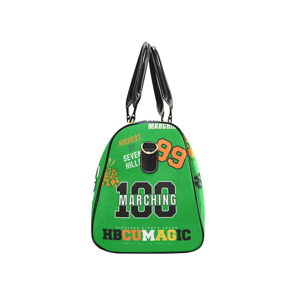 99 HBCU Duffle Bag Green New Waterproof Travel Bag/Large