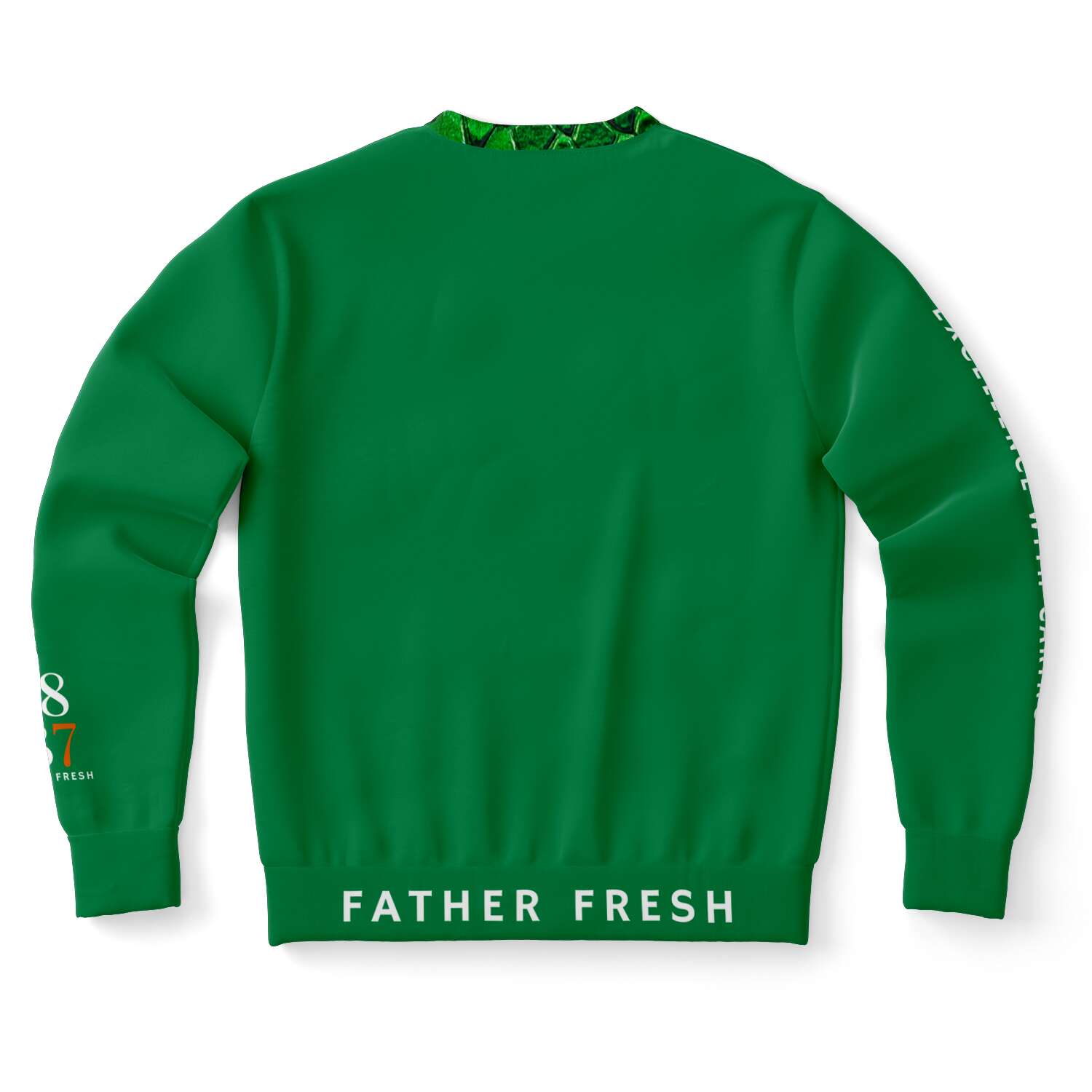 Excellence with Caring Green Sweatshirt