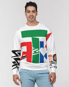 RACE TO KINDNESS Men's Classic French Terry Crewneck Pullover