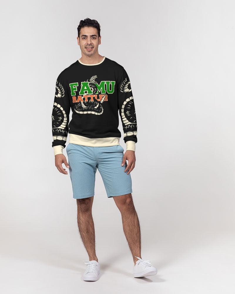 The* Nation of Rattlers Men's Classic French Terry Crewneck Pullover