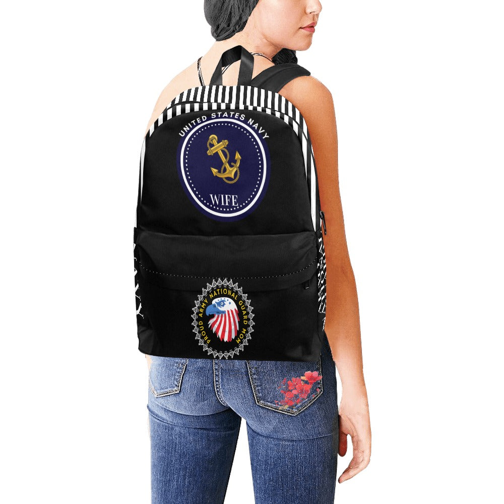 Updated Navy Wife Classic Backpack