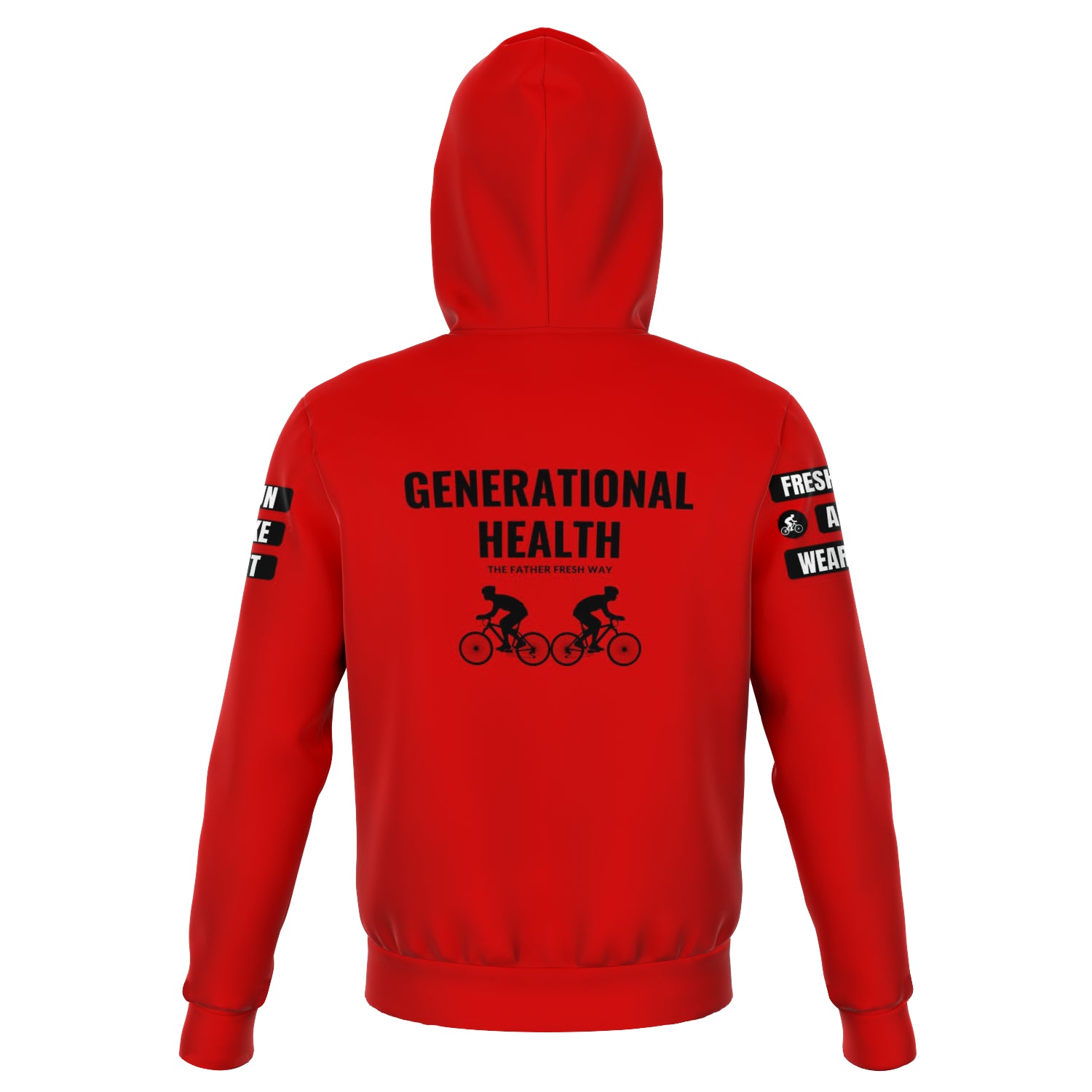 Generational Health - Ruby Red Hoodie