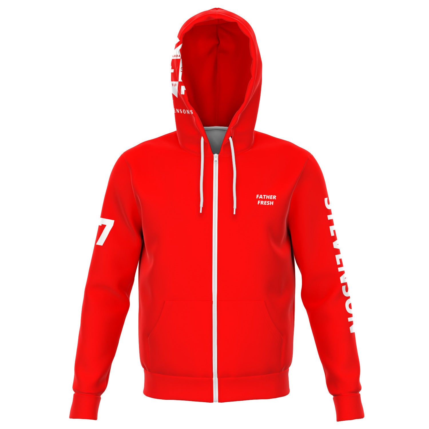 Cliff Apple Red Hoodie