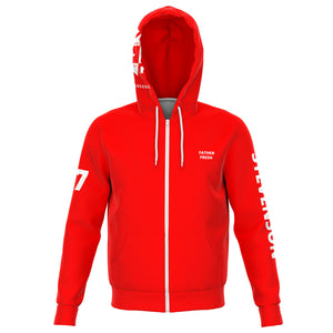 Cliff Apple Red Hoodie