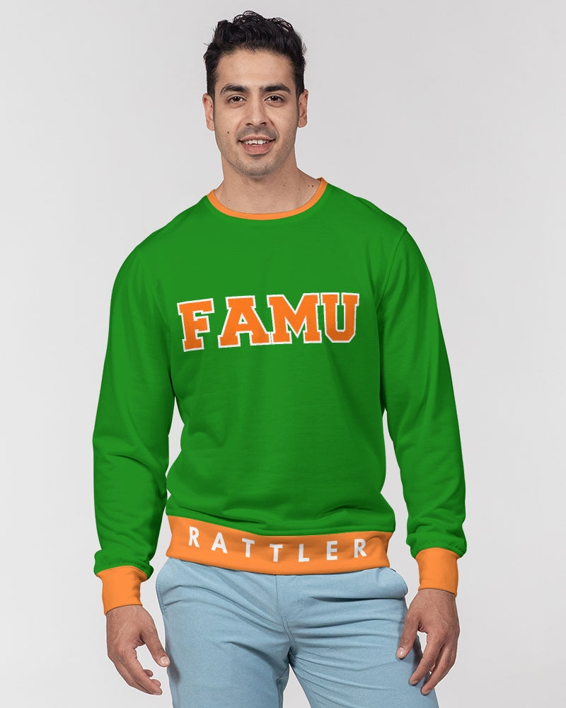 FAMU Rattler Men's Classic French Terry Crewneck Pullover