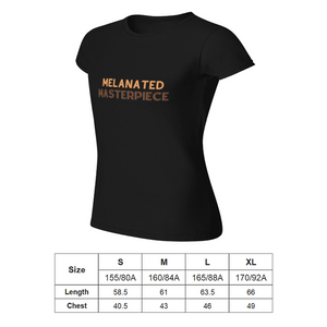 Melanated Masterpiece - Adult Classic T-Shirt