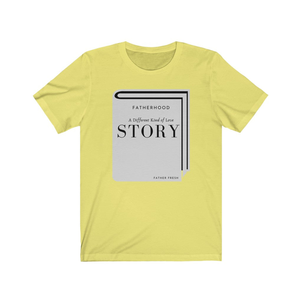 Fatherhood Story Jersey Short Sleeve Tee