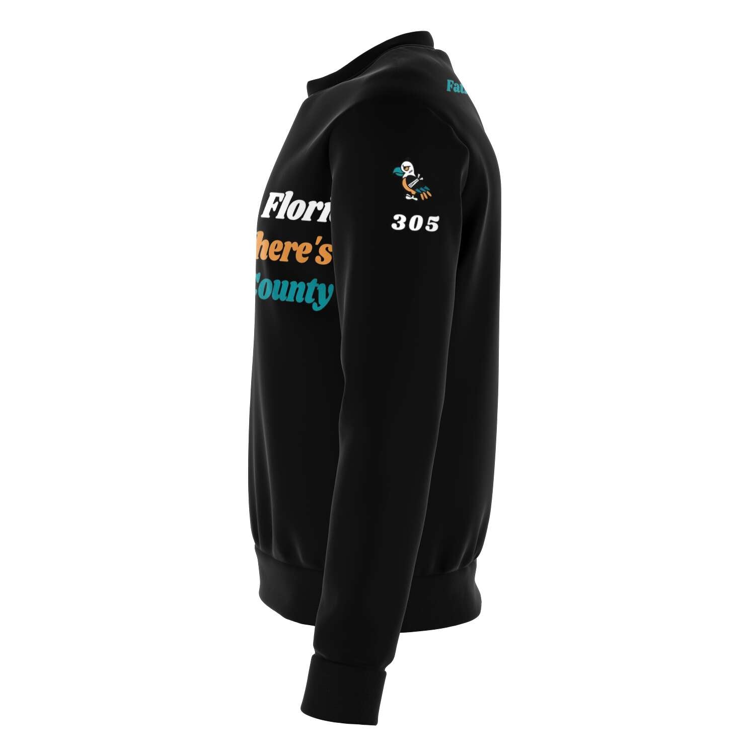 Florida/Miami Sweatshirt Black