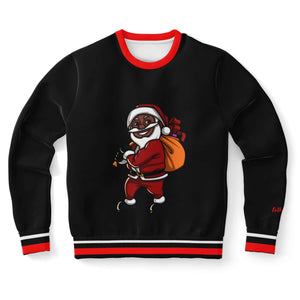 Come to the Ghetto - Christmas Sweatshirt Black