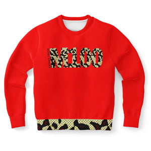 Snake Walk Red Snake Print - Sweatshirt