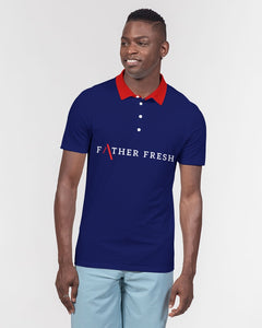 Get Fresh Crew Men's Slim Fit Short Sleeve Polo