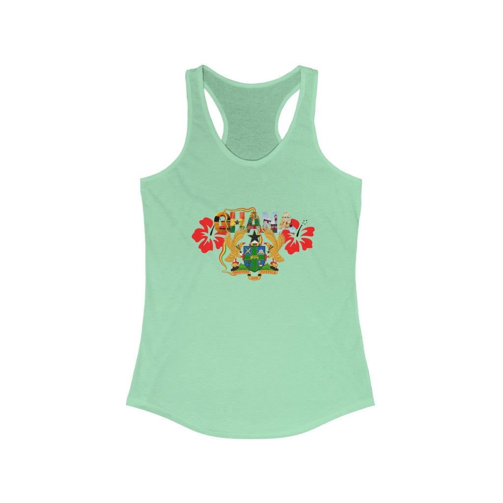 LIMITED EDITION Ghana - Women's Ideal Racerback Tank