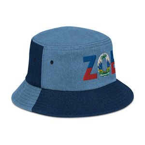 Zoe - Denim bucket hat