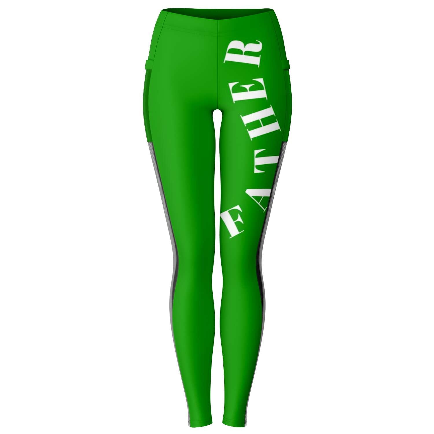 Wavy Leggings Green