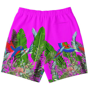 Perched Casual Shorts - Pink