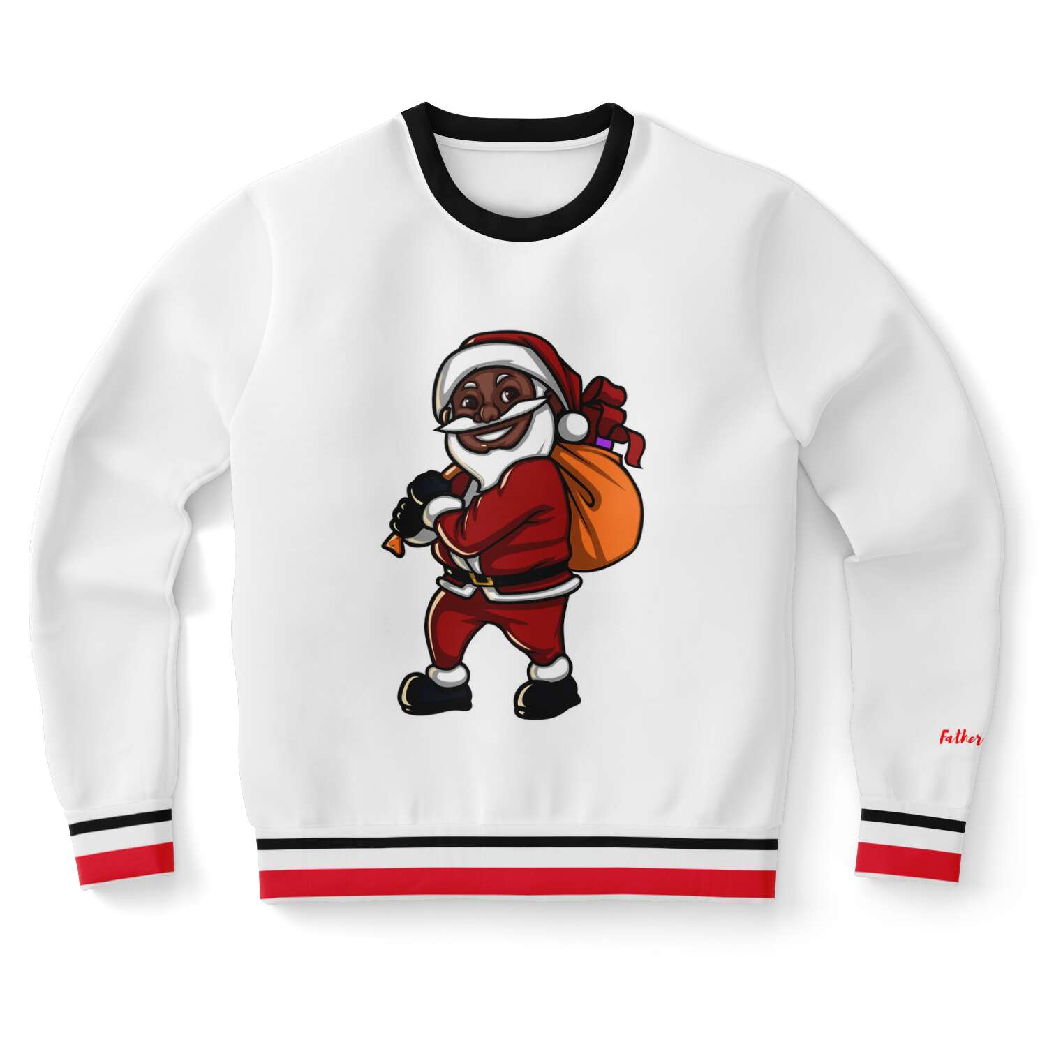 Come to the Ghetto - Christmas Sweatshirt White