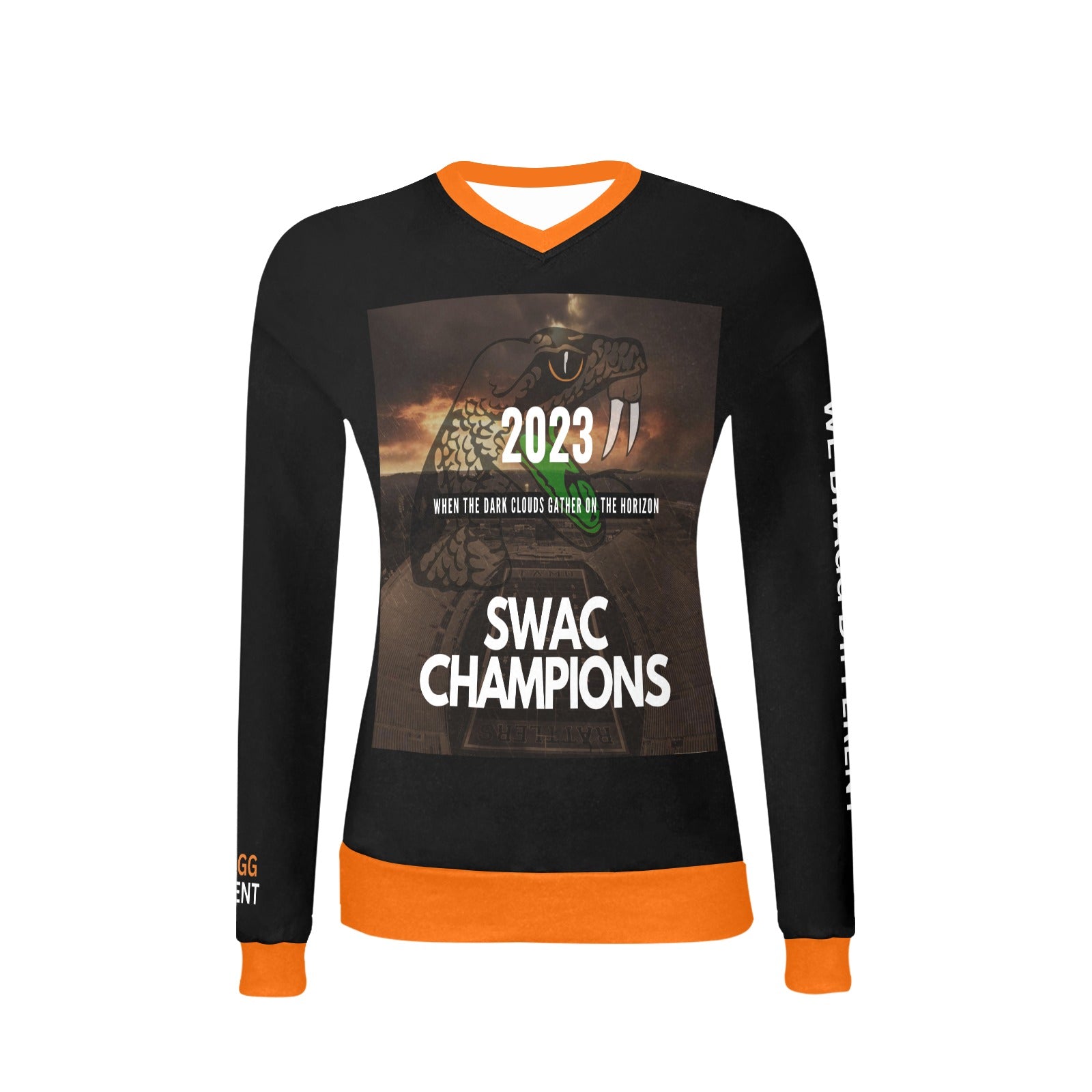 SWAC CHAMPS Women's V-Neck Sweater