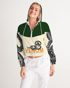 The Nation of Rattlers Women's Cropped Windbreaker