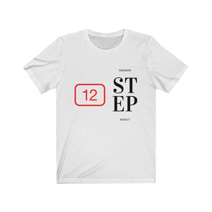 12 Step Addict - Sneakerhead -  Jersey Short Sleeve Tee