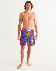 DR Flowers Men's Swim Trunk
