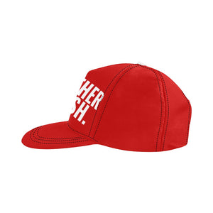 Where The Wild Things Grow Red SnapBack