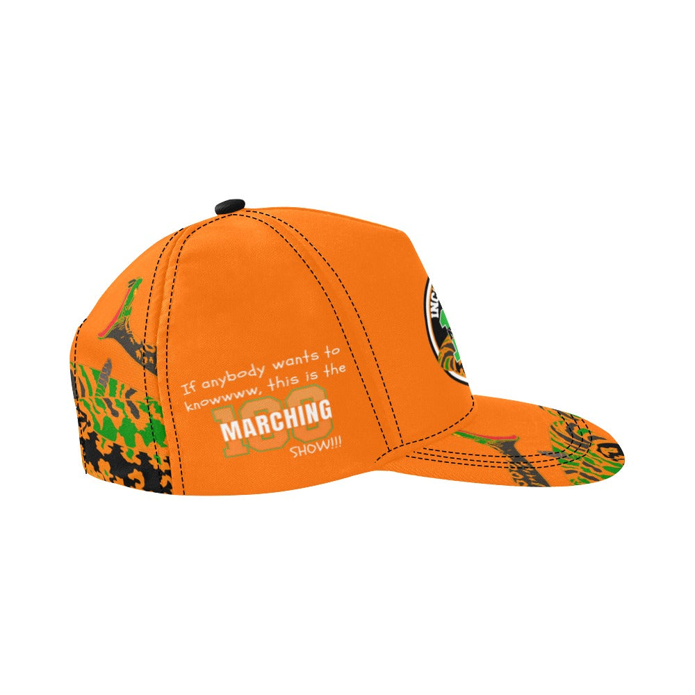 Hundred Show Orange Snapback Hat