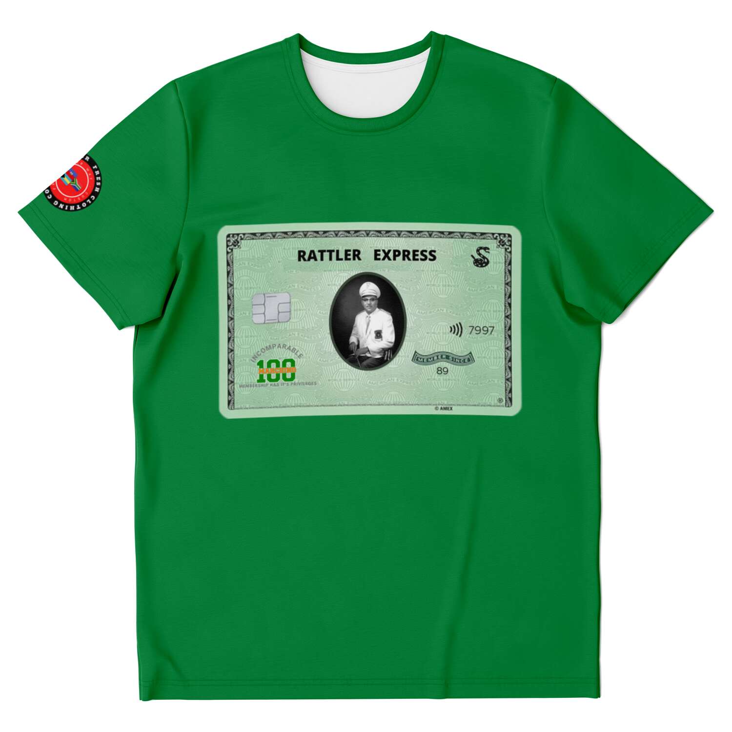 100 Express Tee Green