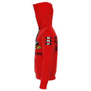 Generational Health - Ruby Red Hoodie