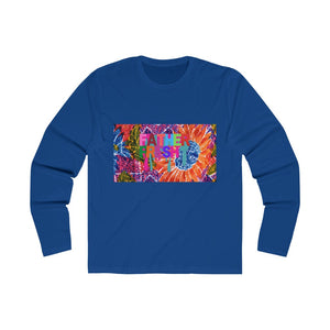 FLOWER ART - Men's Long Sleeve Crew Tee