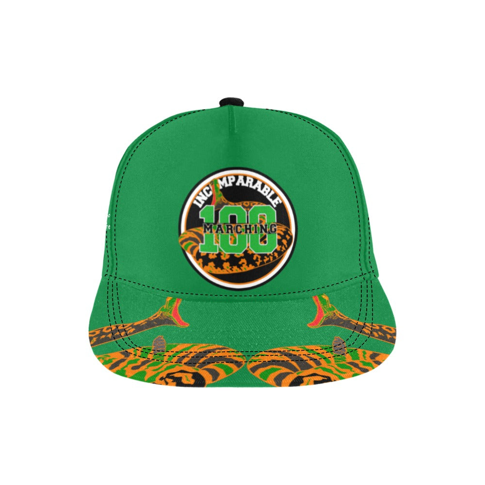 Hundred Show Green Snapback Hat