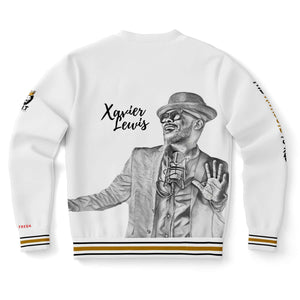 Xavier Lewis White Sweatshirt