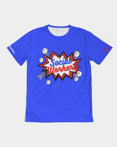 Social Worker Super Hero Tshirt Men's Tee