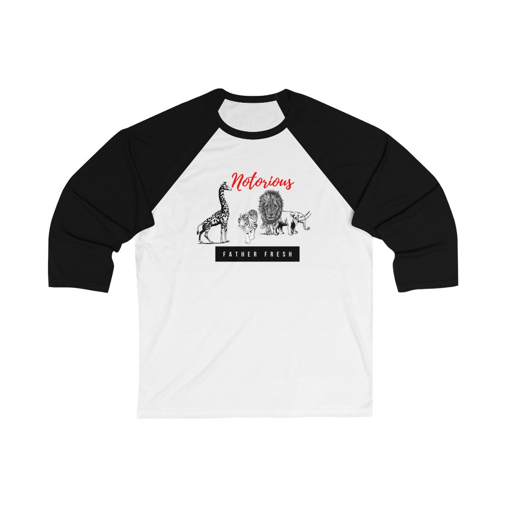 Notorious - Unisex 3/4 Sleeve Baseball Tee