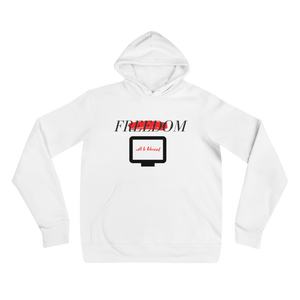 Freedom Will Be Televised - Unisex hoodie